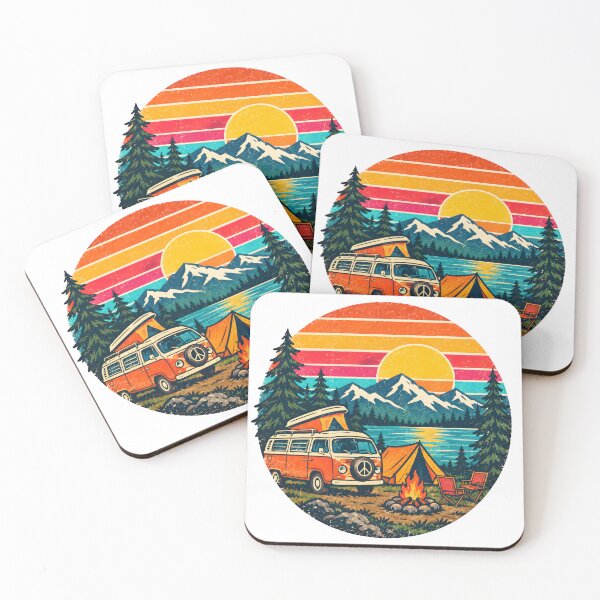Item preview, Retro camping vibes designed and sold by trendspatterns.