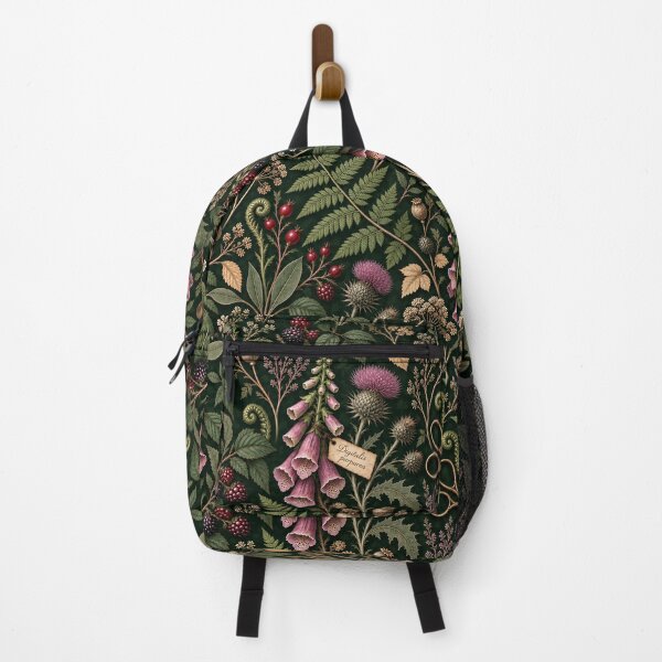 Item preview, Dark Academia - Midnight Herbarium with Foxglove and Fern designed and sold by Lichtisign.