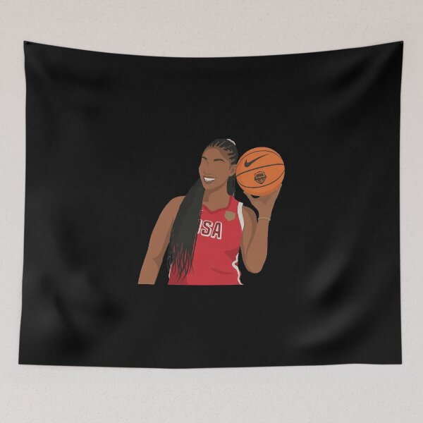 Item preview, Angel Reese Lineless Illustration designed and sold by dsxclothing.
