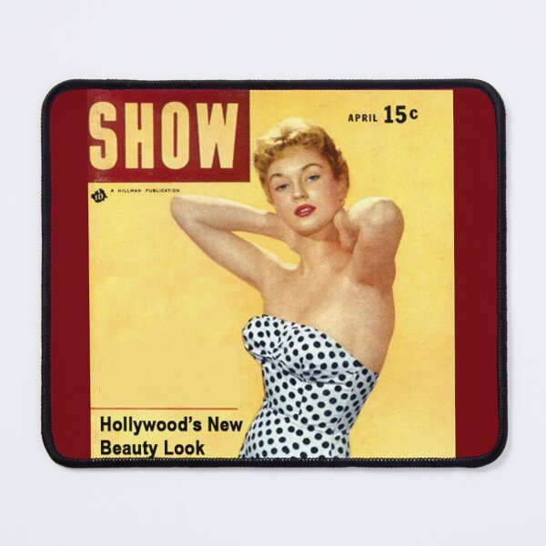 Item preview, Show Girl 1950s Women Vintage Magazine Cover Fan Art Original Custom Vintage Movie Poster Wall Art Tee Design designed and sold by Cool Robot Bro..