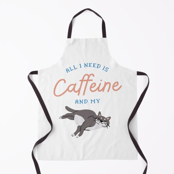 Item preview, All I Need Is Caffeine and My Cat designed and sold by MiaBellaGirl.