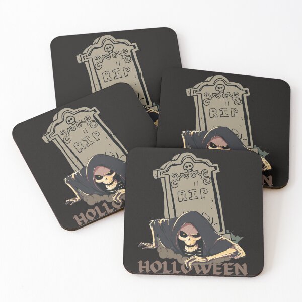 Item preview, Spooky Skeleton Rising From Grave Halloween Design designed and sold by bozet.