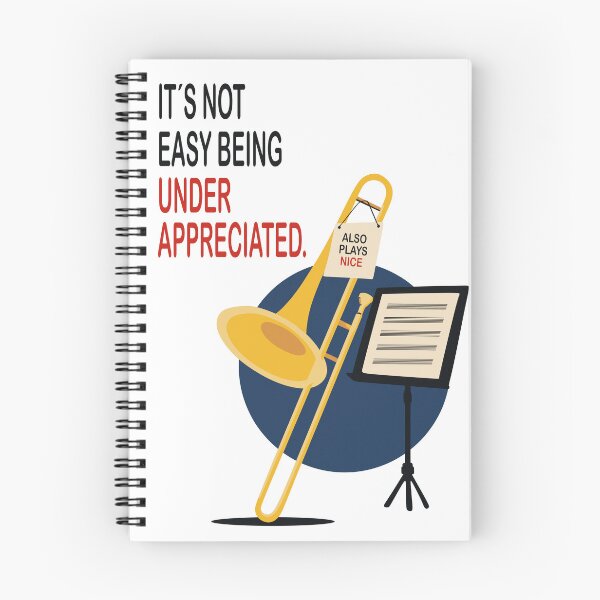 Item preview, Funny Trombone Art Print, Trombone Player Gift, Trombonist Print, Brass Music Art, Orchestra Gift, Music Teacher Decor, Funny Music Print designed and sold by Studio pod Burom.