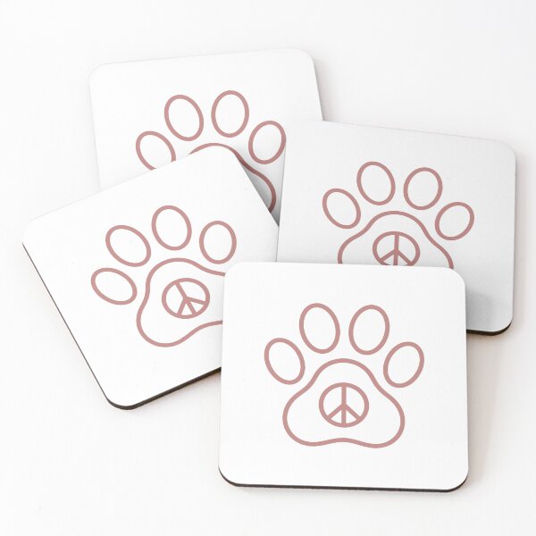 Item preview, Labrador Footprint Simplicity - Linear Symbol of Peace designed and sold by Goodthingstree.