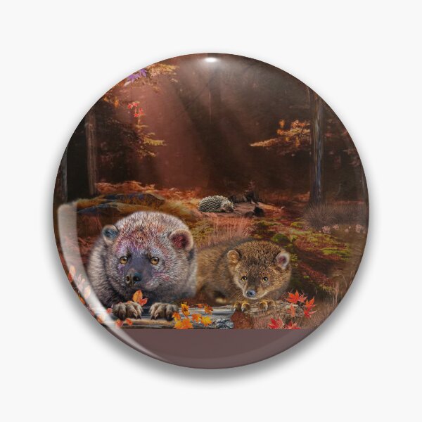 Item preview,  Autumn Forest with Fishers  designed and sold by Patricia Brown.