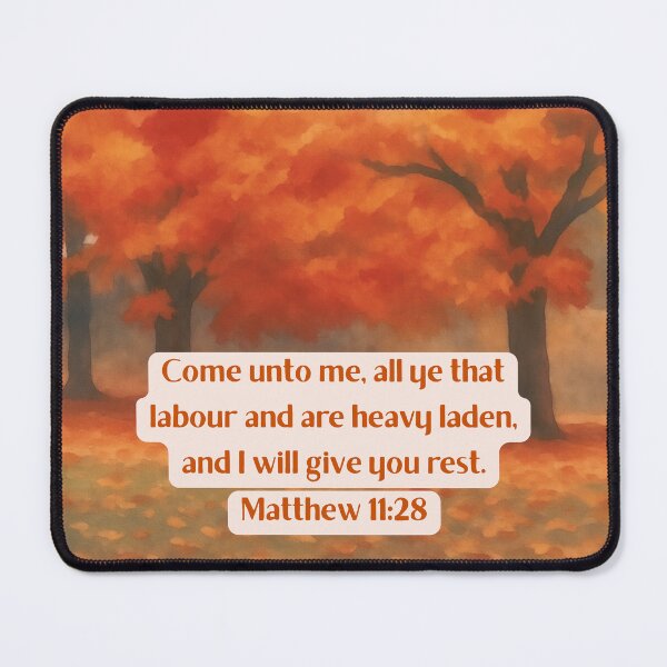 Item preview, Matthew 11:28 designed and sold by DeeFran Designs.