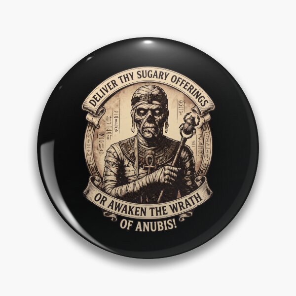 Item preview, Halloween Mummy Sugary Offerings Anubis Wrath designed and sold by d247.