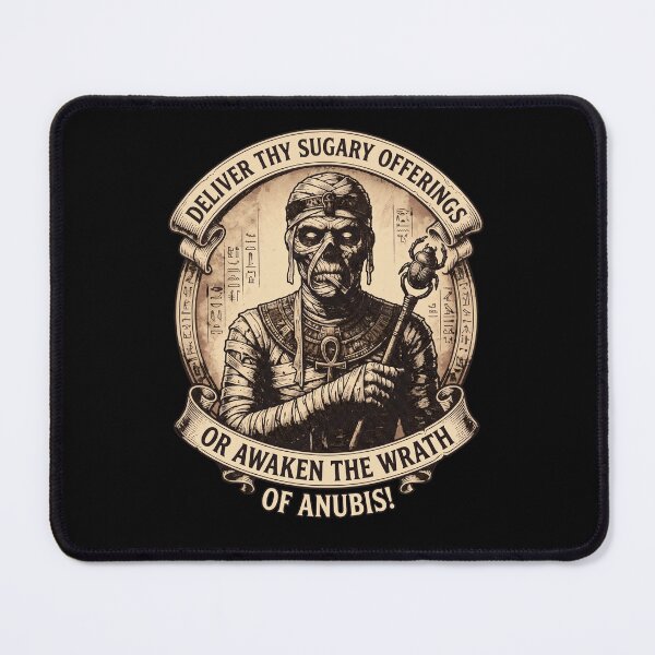 Item preview, Halloween Mummy Sugary Offerings Anubis Wrath designed and sold by d247.