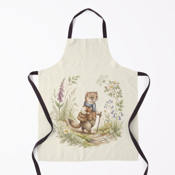 Item preview, Vintage Watercolor Weasel Adventure - Classic Storybook Art designed and sold by Pasteltone.