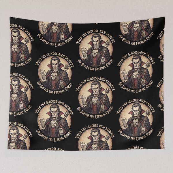 Item preview, Halloween Vampire Glucose Rich Sacrifice Curse designed and sold by d247.