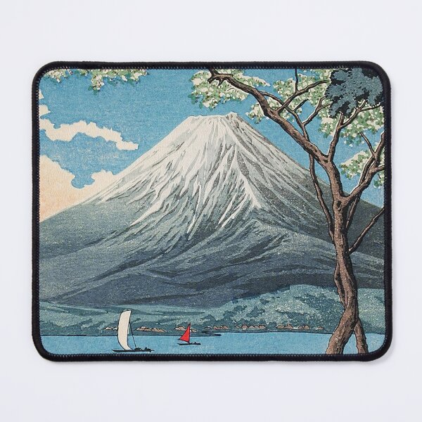 Item preview, Mount Fuji from Lake Yamanaka by Hiroaki Takahashi designed and sold by Exhumed Archives.
