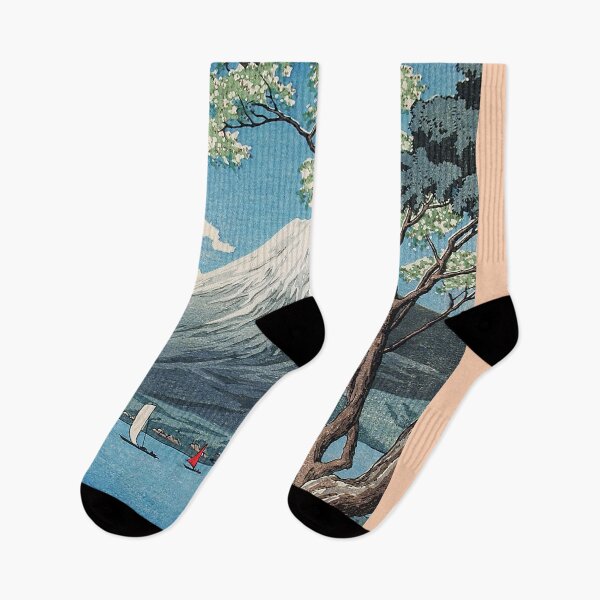 Item preview, Mount Fuji from Lake Yamanaka by Hiroaki Takahashi designed and sold by Exhumed Archives.