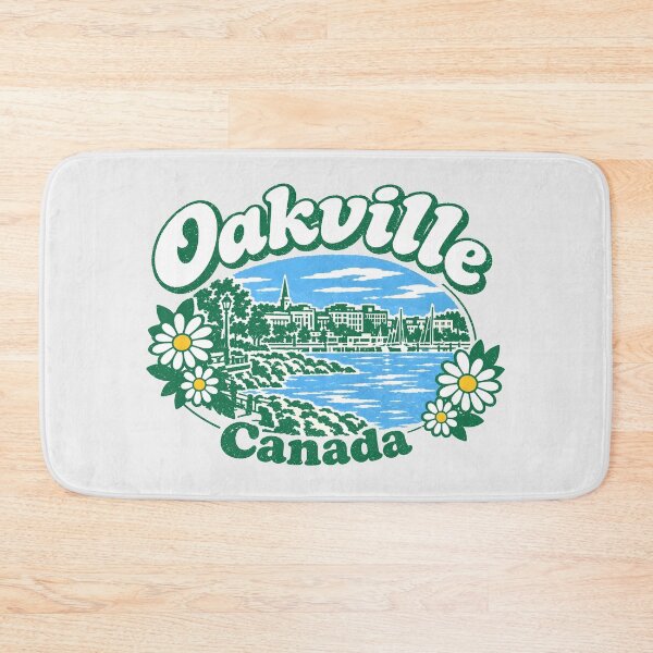 Item preview, Oakville Ontario Canada Retro Pretty City designed and sold by HowToCanadian.