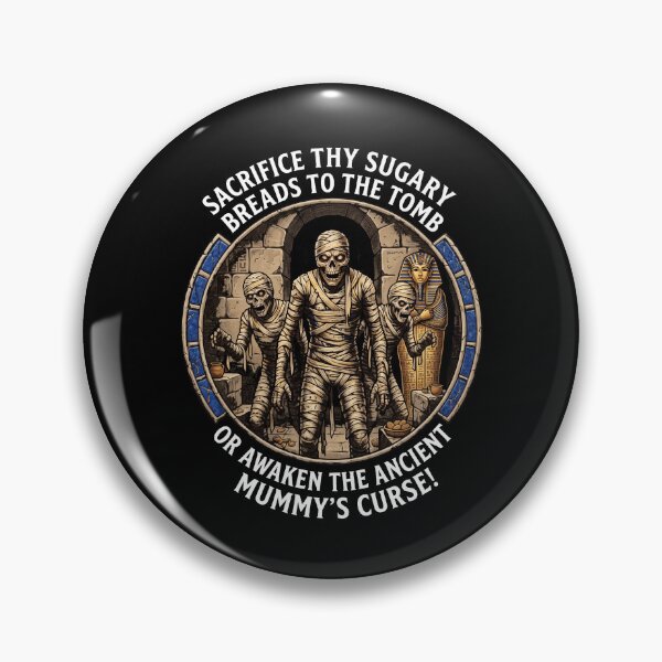 Item preview, Halloween Mummy Curse Sacrifice Sugary Breads Tomb designed and sold by d247.