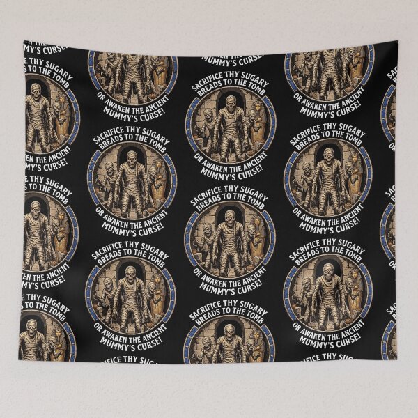 Item preview, Halloween Mummy Curse Sacrifice Sugary Breads Tomb designed and sold by d247.