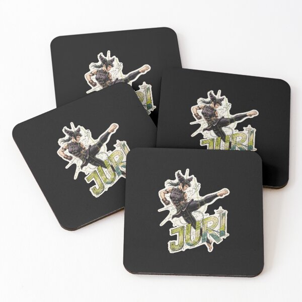 Item preview, Juri Street Fighter Design, Juri Artwork, Street Fighter Juri Graphic, Juri Fighting Game Art, Fuhajin, Senpusha, Feng Shui Engine, Taekwondo Fighter, Arcade Gaming Gift, Capcom Fan Art designed and sold by Typologystudios.