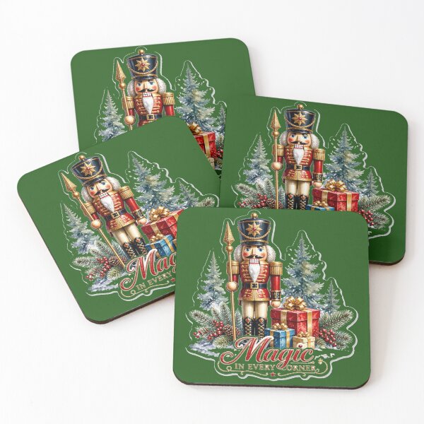 Item preview, Magic in Every Corner Christmas Nutcracker designed and sold by MargaretPolanco.