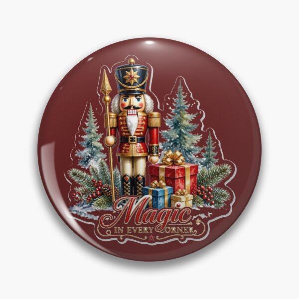 Item preview, Magic in Every Corner Christmas Nutcracker designed and sold by MargaretPolanco.