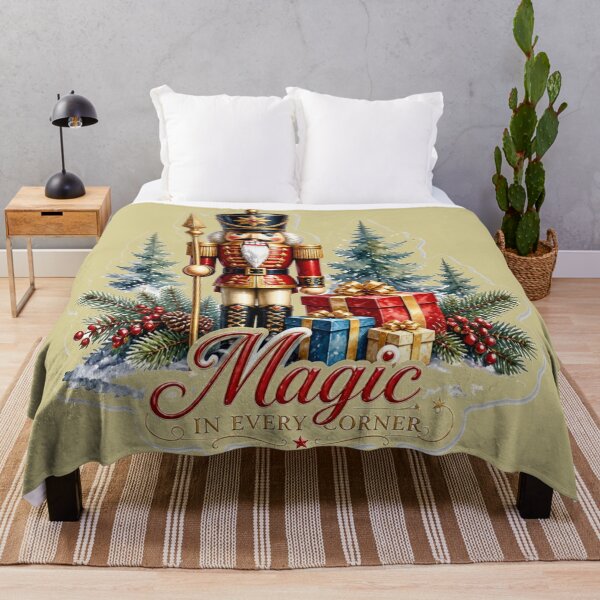 Item preview, Magic in Every Corner Christmas Nutcracker designed and sold by MargaretPolanco.