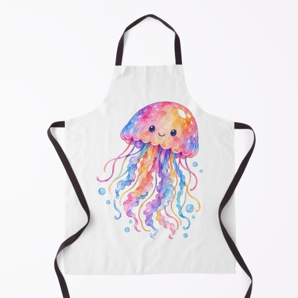 Item preview, Watercolor Jellyfish designed and sold by trendspatterns.