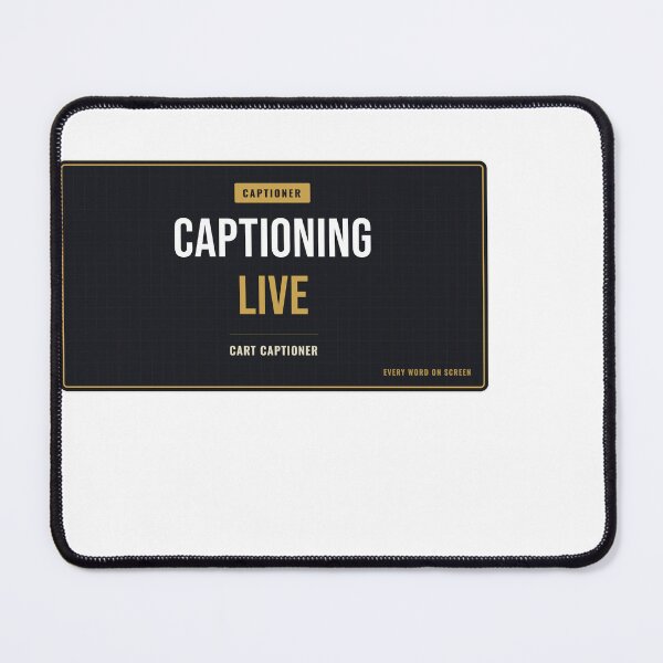 Item preview, Captioning Live Court Reporter designed and sold by SlowMadeShelf.