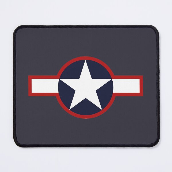 Item preview, 1943 U.S. Army Air Forces Star and Bars Roundel with Red Border | WWII American Aircraft Insignia | Historic Military Aviation Emblem | B designed and sold by VoglR.