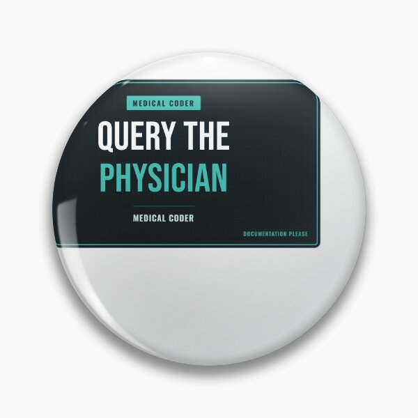 Item preview, Query The Physician Medical Coder designed and sold by SlowMadeShelf.