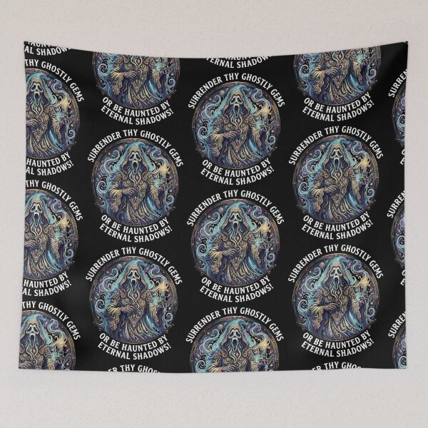 Item preview, Halloween Ghostly Gems Reaper Haunt Spooky Spirit designed and sold by d247.