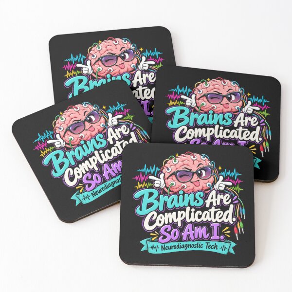 Item preview, Brains Are Complicated So Am I – Neurodiagnostic Tech designed and sold by amndro.