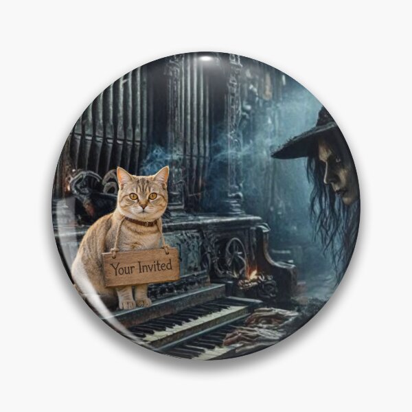 Item preview, Haunted Organ Halloween Party Invite Card designed and sold by DragonsWay.