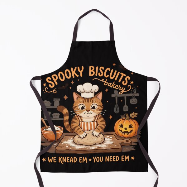 Item preview, Spooky Biscuits Bakery We Knead Em You Need Em Cat  designed and sold by w66aboo.