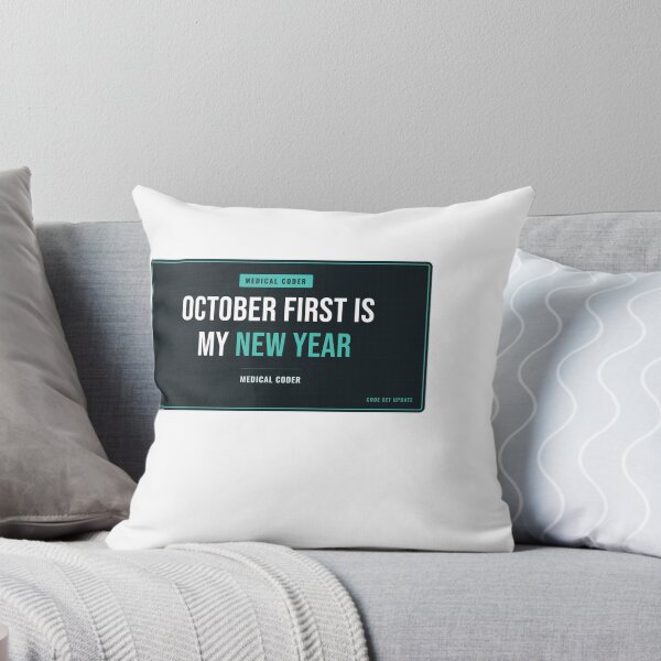 Item preview, October First Is My New Year Medical Coder designed and sold by SlowMadeShelf.
