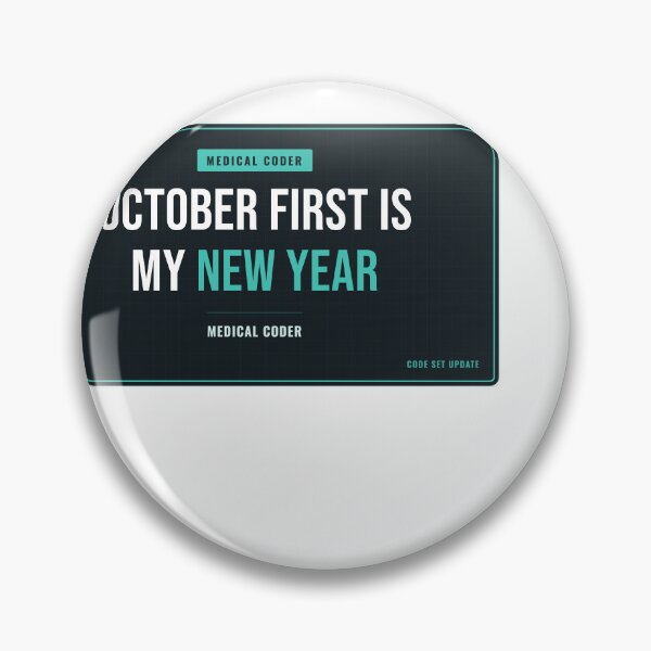 Item preview, October First Is My New Year Medical Coder designed and sold by SlowMadeShelf.