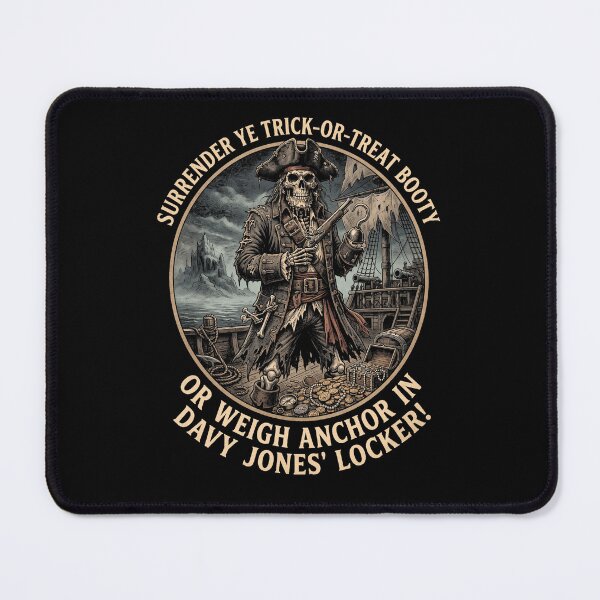 Item preview, Halloween Pirate Skeleton Trick-or-Treat Booty designed and sold by d247.
