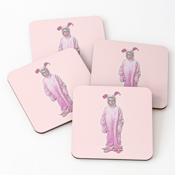 Item preview, Ralphie on Christmas Wearing a Pink Bunny Suit Christmas Story Inspiration Design designed and sold by MakersFolly.