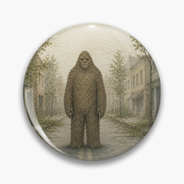 Item preview, Sasquatch jaywalking designed and sold by FunkyMonkeys1.