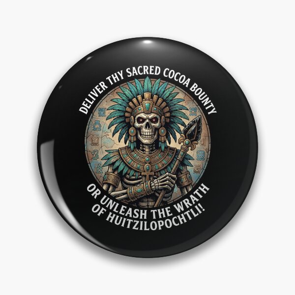 Item preview, Halloween Aztec Skeleton Cocoa Wrath Warrior designed and sold by d247.