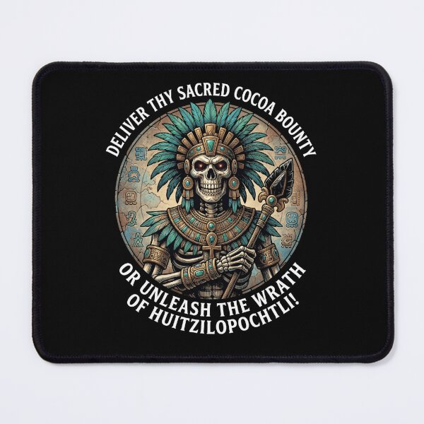Item preview, Halloween Aztec Skeleton Cocoa Wrath Warrior designed and sold by d247.