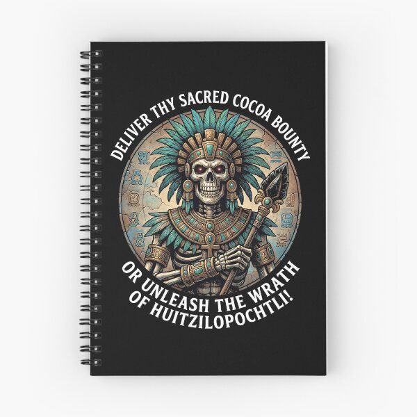 Item preview, Halloween Aztec Skeleton Cocoa Wrath Warrior designed and sold by d247.