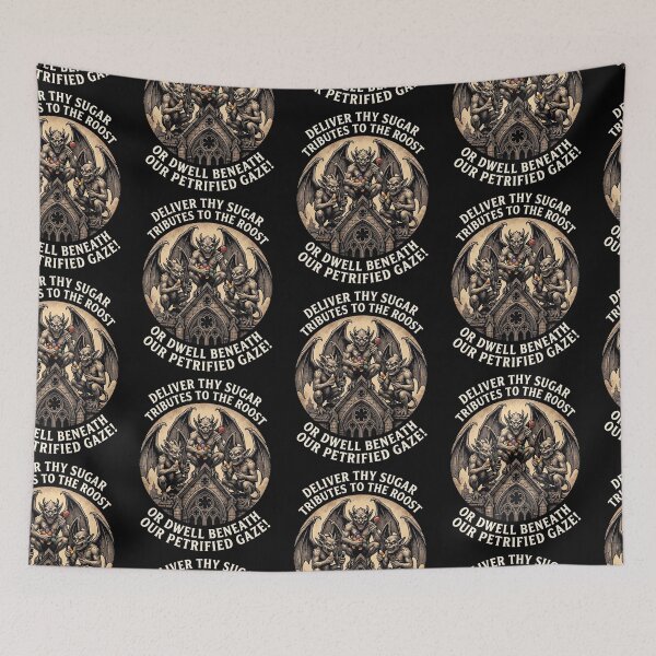 Item preview, Deliver Thy Sugar Halloween Gargoyle Monster designed and sold by d247.