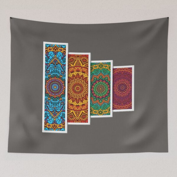 Item preview, Psychedelic Mandalas and Colorful Bohemian Patterns designed and sold by MargaretPolanco.