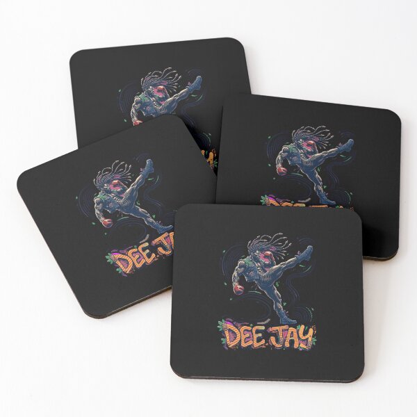 Item preview, Dee Jay Street Fighter Design, Dee Jay Artwork, Street Fighter Dee Jay Graphic, Dee Jay Fighting Game Art, Jamaican Kickboxer, Air Slasher, Double Rolling Sobat, Machine Gun Upper, Arcade Gaming Gift designed and sold by Typologystudios.