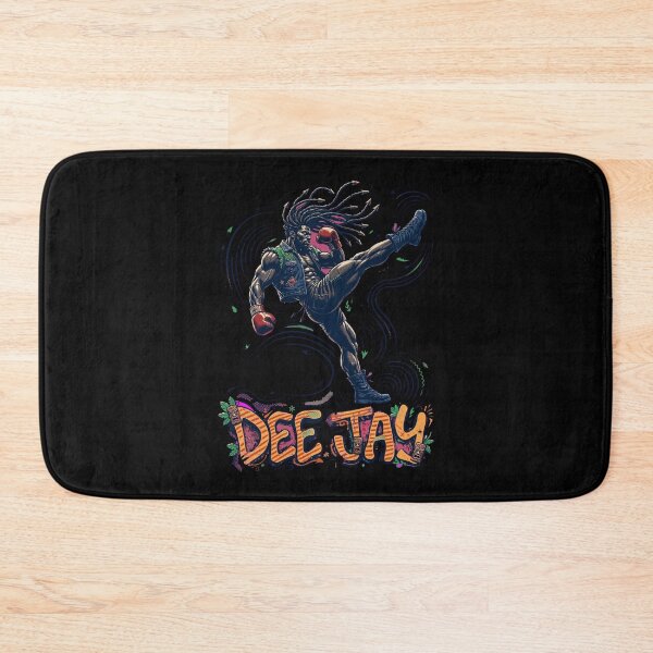 Item preview, Dee Jay Street Fighter Design, Dee Jay Artwork, Street Fighter Dee Jay Graphic, Dee Jay Fighting Game Art, Jamaican Kickboxer, Air Slasher, Double Rolling Sobat, Machine Gun Upper, Arcade Gaming Gift designed and sold by Typologystudios.