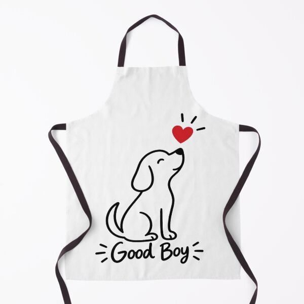 Item preview, Good Boy Dog with Red Heart designed and sold by Down Zero.