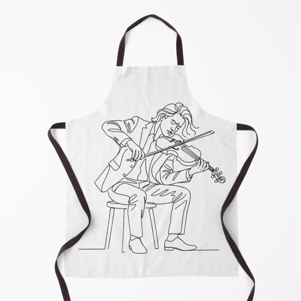 Item preview, Elegant Continuous Line Art: Classical Musician Playing designed and sold by Nubian Style.