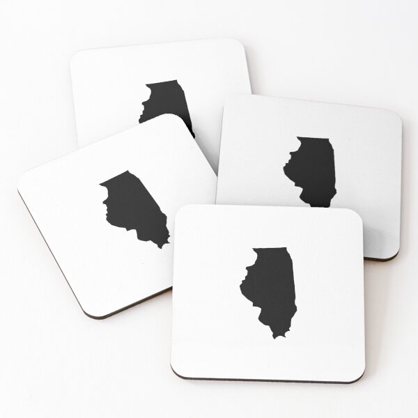 Item preview, Illinois State Silhouette IL designed and sold by shitpostee.