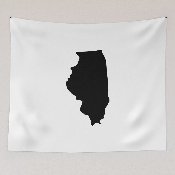 Item preview, Illinois State Silhouette IL designed and sold by shitpostee.