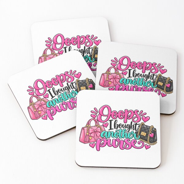 Item preview, Ooops I Bought Another Purse – Cute Funny Handbag Shopping Lover Design designed and sold by TessAdventures.