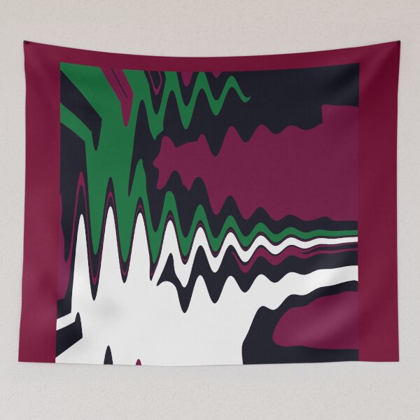 Item preview, Vibrant Abstract Waves designed and sold by Elaine M Hayward .