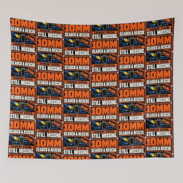 Item preview, 10mm Search & Rescue – Still Missing Funny Mechanic Magnet designed and sold by astersgraphics.